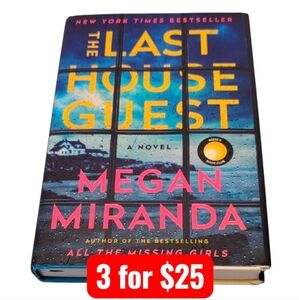 The Last House Guest  by Megan Miranda Hardcover Book